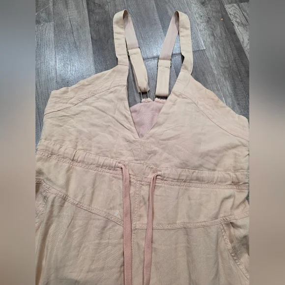 FREE PEOPLE MOVEMENT southern Lights Wide Leg Cargo Jumpsuit Oversized Boho Y2k - Picture 14 of 16